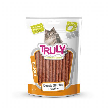 TRULY YUMUŞAK KEDİ ÖDÜLÜ ÖRDEK STİCK 50GR