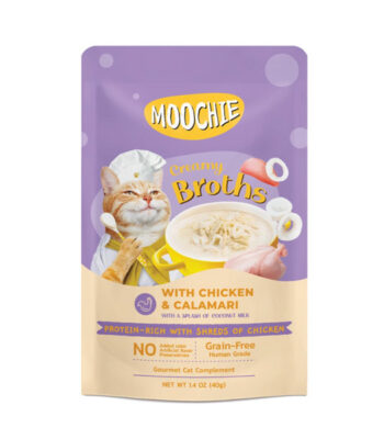 MOOCHİE ÇORBA KEDİ ÖDÜLÜ TAVUK-KALAMAR 40 GR