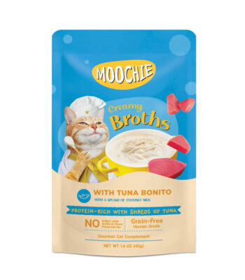 MOOCHİE ÇORBA KEDİ ÖDÜLÜ TON BALIĞI-PALAMUT 40 GR