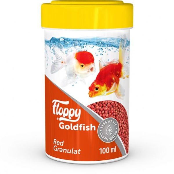 FLOPPY GOLDFISH RED GRANULAT 100