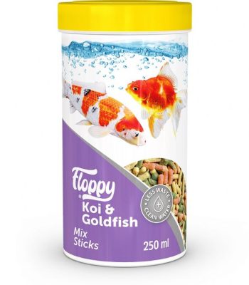 FLOPPY KOI&GOLDFISH MIX STICKS 250ML