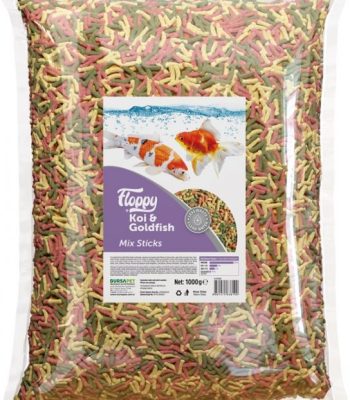 FLOPPY KOI&GOLDFISH MIX STICKS 1KG