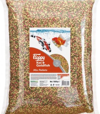 FLOPPY KOİ&GOLDFİSH MİX PELLETS 1KG