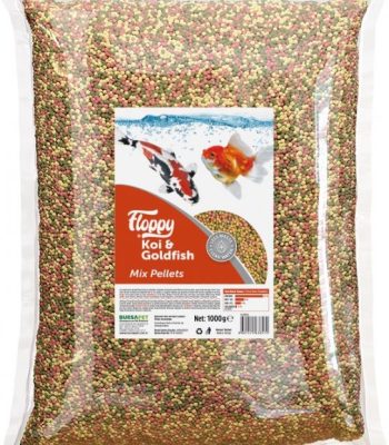 FLOPPY KOİ&GOLDFİSH MİX PELLETS 1KG