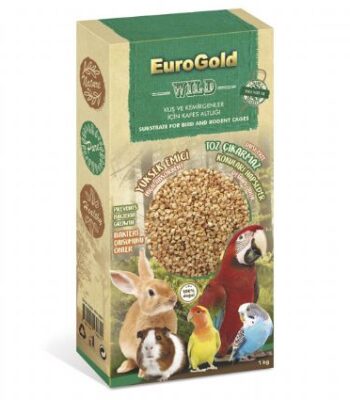 EUROGOLD KUŞ VE KEMİRGEN KAFES ALTLIĞI 1 KG