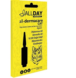 ALLDAY ALL-DERMACARE CAT 2 ML 1-10 KG