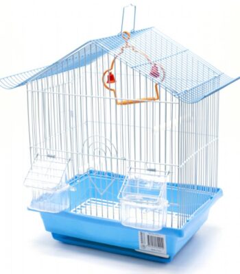 BİRDLİFE ÇİFT KAPILI KUŞ KAFESİ 10LU 30X23X39CM