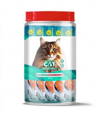 EUROGOLD CAT SIVI KEDİ ÖDÜLÜ SOMON - KIZILCIK 30X15GR