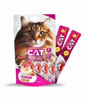 EUROGOLD CAT SIVI KEDİ ÖDÜLÜ TON - YENGEÇ 5X15GR