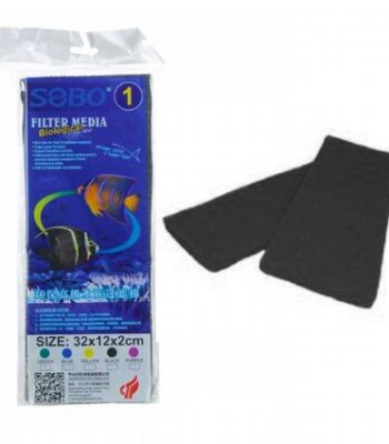 SOBO FİLTRE SÜNGERİ 32X12X2 SİYAH