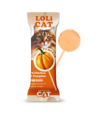 EUROGOLD CAT LOLİCAT FD KEDİ ÖDÜLÜ BALKABAKLI 1,5 GR (15 Lİ)