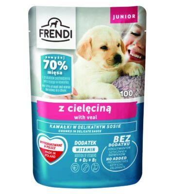 FRENDI KÖPEK KUZU SOSLU 100G (3080)