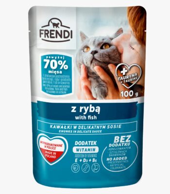 FRENDI KEDİ BALIK SOSLU 100G (3087)