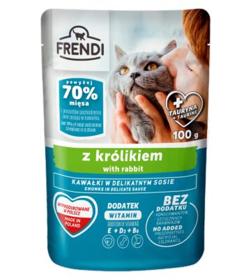 FRENDI KEDİ TAVŞAN SOSLU 100G (3089)