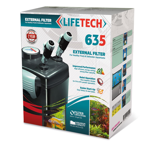 LİFE TECH 635 DIŞ FİLTRE 1000L/H