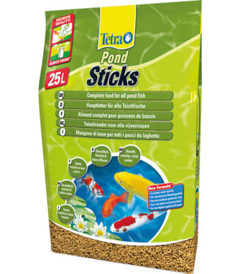 TETRA POND STİCKS HAVUZ BALIKLARI YEMİ - YEŞİL - 25LT
