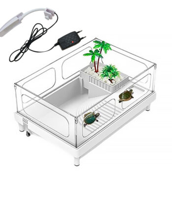 SOBO PLASTİK KAPLUMBAĞA BAHÇESİ LAMBALI 38X27X18