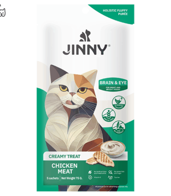 JİNNY CREAMY TREAT CHİCKEN 5X15GR
