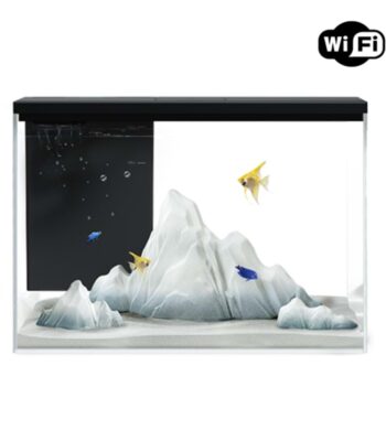 BOYU AKVARYUM GR-1S WİFİ VERSİYON BLACK 14L (38X21X24CM)