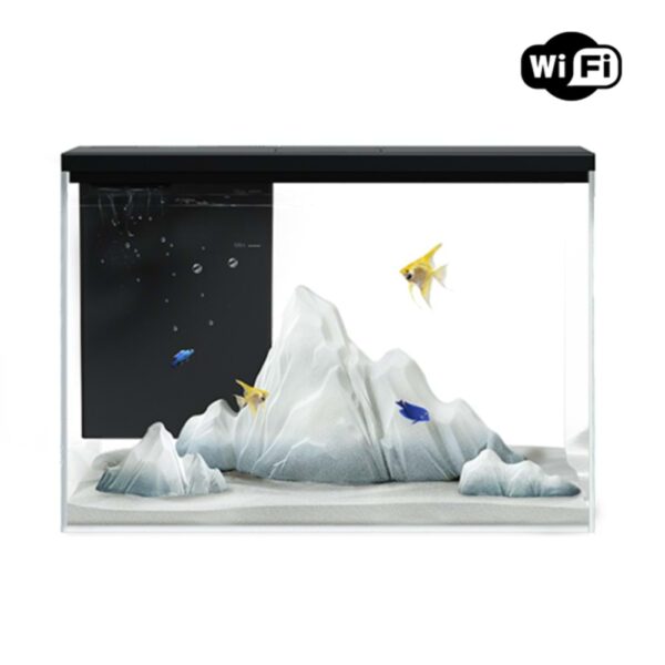 BOYU AKVARYUM GR-1S WİFİ VERSİYON BLACK 14L (38X21X24CM)