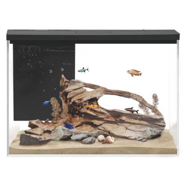 BOYU AKVARYUM GR-2S WİFİ VERSİYON BLACK 30L (45X25X32,5CM)