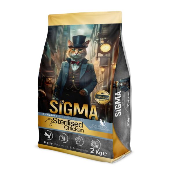 SİGMA KEDİ MAMASI KISIR TAVUKLU 2 KG
