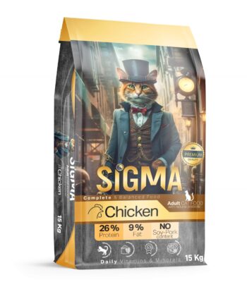 SİGMA KEDİ MAMASI YETİŞKİN TAVUKLU 15 KG