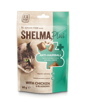 SHELMA WİTH CHICKEN&BLUEBERRY ÖDÜL MAMASI 60 GR (8)