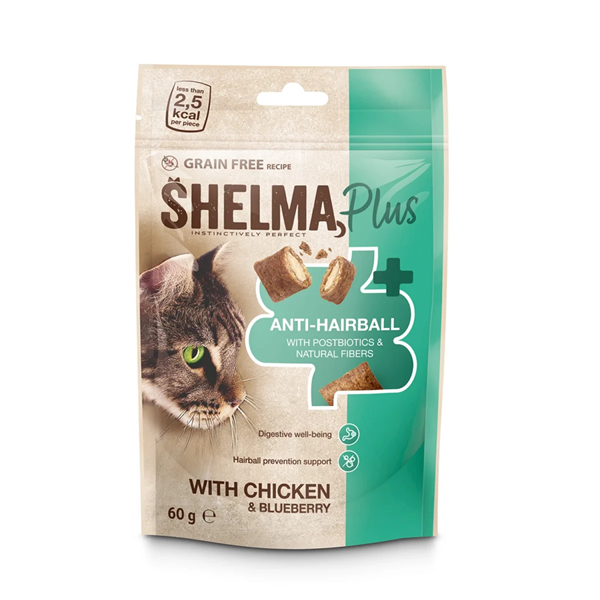 SHELMA WİTH CHICKEN&BLUEBERRY ÖDÜL MAMASI 60 GR (8)