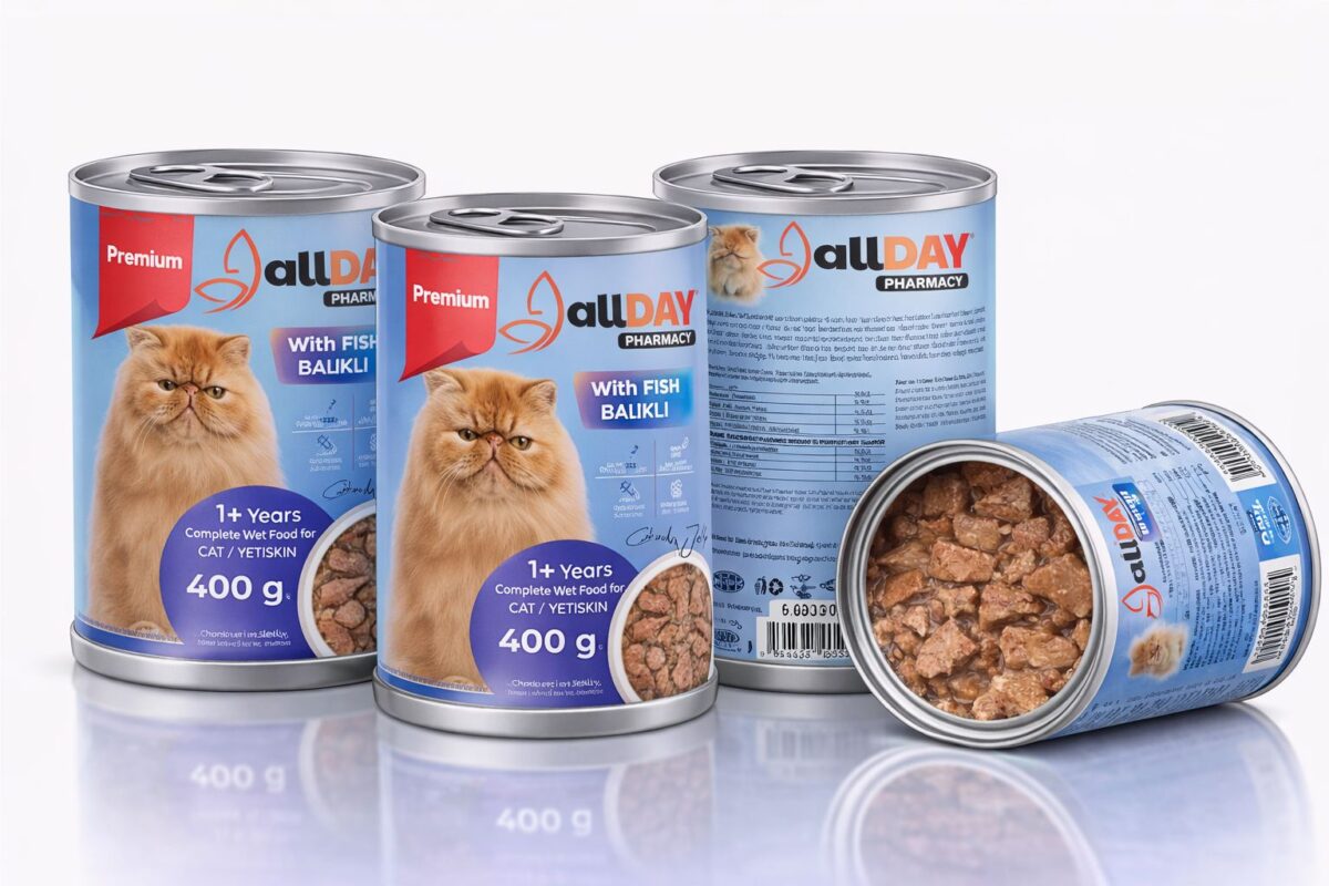 ALLDAY PREMİUM KONSERVE KEDİ YETİŞKİN BALIKLI CHUNK İN JELLY 400 GR - Görsel 2
