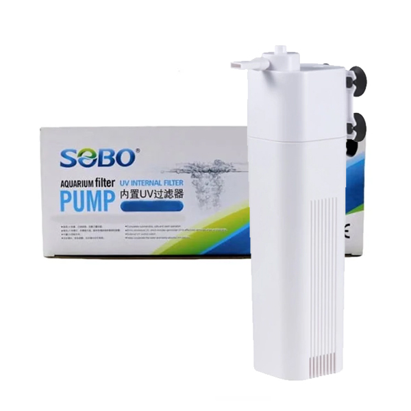 SOBO İÇ FİLTRE YENİ NESİL BEYAZ 15W 650LT/H 7W UV