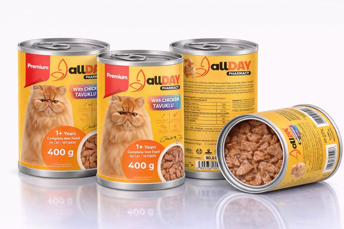 ALLDAY PREMİUM KONSERVE KEDİ YETİŞKİN TAVUKLU CHUNK İN JELLY 400 GR - Görsel 2