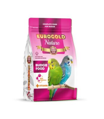 EUROGOLD NATURE VİTAMİNLİ MUHABBET KUŞU YEMİ 500 GR (12)