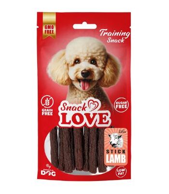 SNACK LOVE ÇUBUK ÖDÜL KUZU ETLİ 11 CM 70 GR