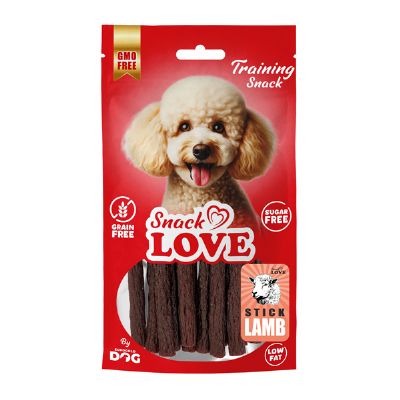 SNACK LOVE ÇUBUK ÖDÜL KUZU ETLİ 11 CM 70 GR