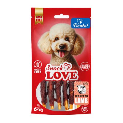 SNACK LOVE DENTAL BURGULU ÇUBUK KUZULU 10 CM 70 GR